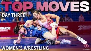 #FoursAndFives Top Womens Wrestling Moves  Day 3  2024 Pan-American Championships