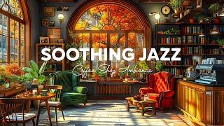 Calm Piano Jazz Music to Relax & Studying - Soothing Bossa Nova Jazz Music at Coffee Shop Atmosphere