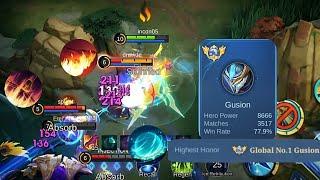 Rotation to make level gap with Gusion