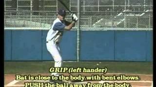 Push Bunt for Situational Hitting