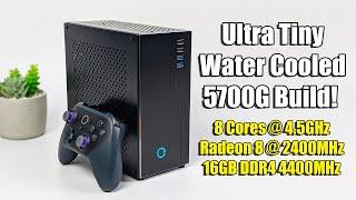 Ultra Small Water Cooled Ryzen 7 5700G Gaming PC Build