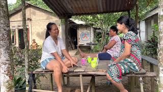 Kampung Dayak bakati di sungai betung Kalimantan barat