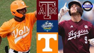 #4 Texas A&M vs #1 Tennessee  SEC Tourney Elimination Game  2024 College Baseball Highlights