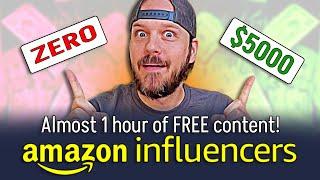 FREE Amazon Influencer Program Course Zero to $5000month