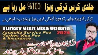 How to Get Turkey Visit Visa From Pakistan 2024  Turkey Visa For Pakistani 100%