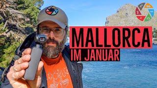 Mallorca im Winter Wandern Gipfel & Höhle mit dem DJI Osmo Pocket