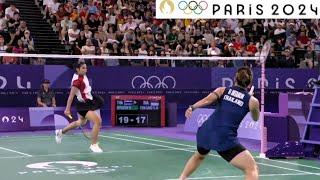 Berjuang Keras Gregoria Mariska Tunjung INA vs Ratchanok Intanon THA  Badminton OG24