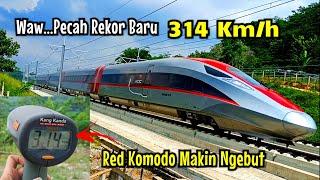 Ini Makin Cepat...314 Kmh Awas Jangan Kedip Red Komodo Melesat Slab Track Purwakarta