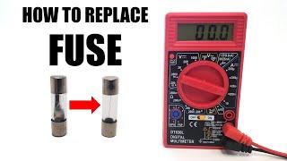 How to Replace a Multimeter Fuse