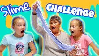 Учим ПРАБАБУШКУ делать СЛАЙМБАБУЛЯ В ШОКЕ SLIME CHALLENGE