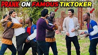 Prank  On Famous Tiktoker Interrachawals @MastiPrankTvOfficial