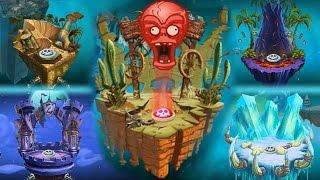 Plants vs Zombies 2 - New Zomboss Podiums Changed