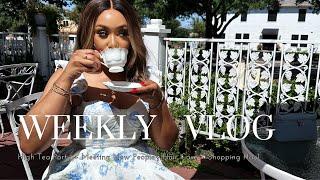 WEEKLY VLOG  High Tea Party  Hair Care  Shopping Haul  AMARACHIMUA