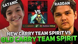 NEW CARRY TEAM SPIRIT - SATANIC vs OLD CARRY TEAM SPIRIT YATORO RADDAN