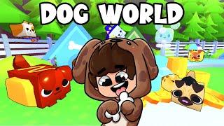 TODA la ACTUALIZACION del NUEVO MUNDO de los PERROS en PET SIMULATOR X Roblox