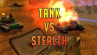 BoYcaH Stealth vs Freestyler Tank - Tournament Desert - Generals Zero Hour Online