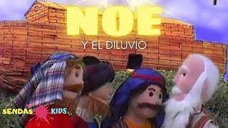 Noe y El Diluvio CDV COMPLETO  Películas Cristianas Completas Para Niños  Programa Sendas Kids