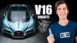 Bugattis Giant V16 Engine Is Insane - All The Tourbillon Details
