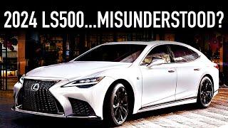 2024 Lexus LS 500.. Confusing Flagship?