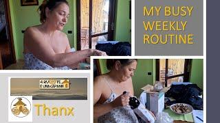 2024-06-02 My busy weekly routine