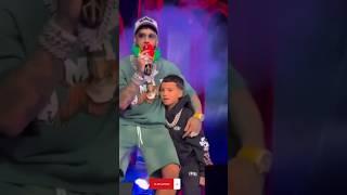 Anuel con su hijo Pablo  #anuelaa #parati #viral #shorts