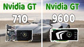 Nvidia GT 710 vs GT 9600 GTA V Benchmark Comparison
