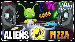 ALIEN & PIZZA SONG  OFFICIAL MUSIKVIDEO #wobblylife #musik #alien