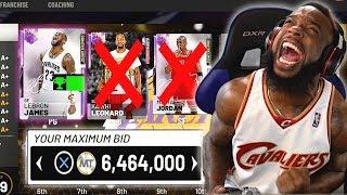 I SOLD ALL MY OPALS For Limited Lebron James OVER 6mill MT NBA 2K19