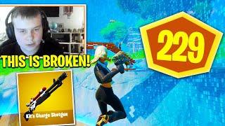 BENJYFISHY *GOD MODE* w  NEW CHARGE SHOTGUN STRAT in HYPE NITE Fortnite Season 3 Chapter 2