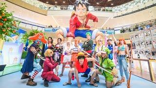 21-ft tall Straw Hat Monkey D. Luffy at SM City North Edsa ️‍️