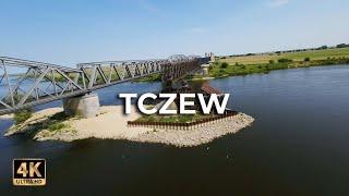 Tczew  Jedno z najstarszych miast na Pomorzu  Dji Avata  Lece w miasto™ 4k