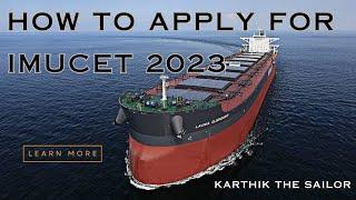 How to apply for IMUCET Examination 2023 Step by Step  Merchant Navy