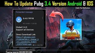 How To Update Pubg Mobile 3.4 Version  Pubg Mobile 3.4 Update Kaise Kre