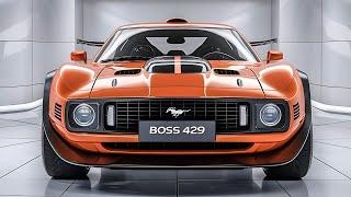 2025 Mustang Boss 429 Unveiled - Fords Most Powerful Muscle Car Yet