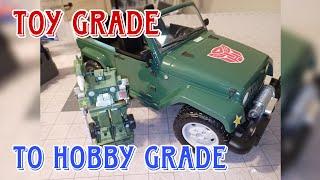 How I Upgraded My Jada RC Jeep to Hobby Grade Autobot Hound