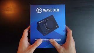 Elgato Wave XLR Unboxing ASMR