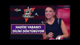 O Ses Türkiye - Hadise Yine Yabancı Diliyle Döktürdü