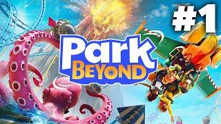 PARK BEYOND Gameplay Walkthrough Part 1 - NEW THEME PARK GAME 