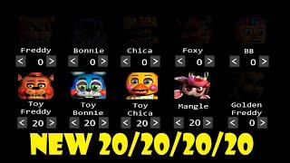 Five Nights at Freddys 2 20202020 WITH THE NEW ANIMATRONICS mode complete