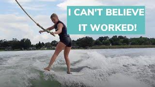 I learned how to shuvit on a wakesurf in 8 minutes