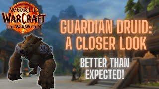 Guardian druid closer look