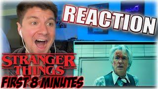 STRANGER THINGS 4  FIRST 8 Minutes REACTION  BRUTAL & BLOODY