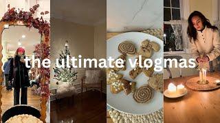 the ultimate vlogmas  baking cookies & christmas shopping