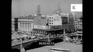 1940s Manila Philippines Jones Bridge San Sebastian Church 16mm