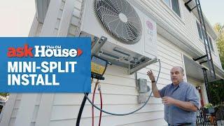 How to Install a Wall-Mounted Mini-Split  Ask This Old House