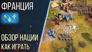 КАК ИГРАТЬ за ФРАНЦИЮ - Обзор наций в Age of Empires 4  Age of Empires IV