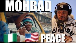 AMERICAN  REACTS TO  Mohbad - Peace Official Video