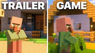 How to make Minecraft look like the TRAILERS Super Easy