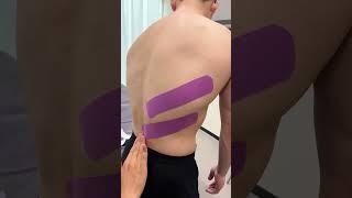 How to use kinesiology tape for lower back？