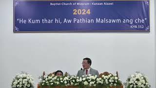 Sermon  Rev H. Chalbuanga  1 January 2024 Zan inkhawm